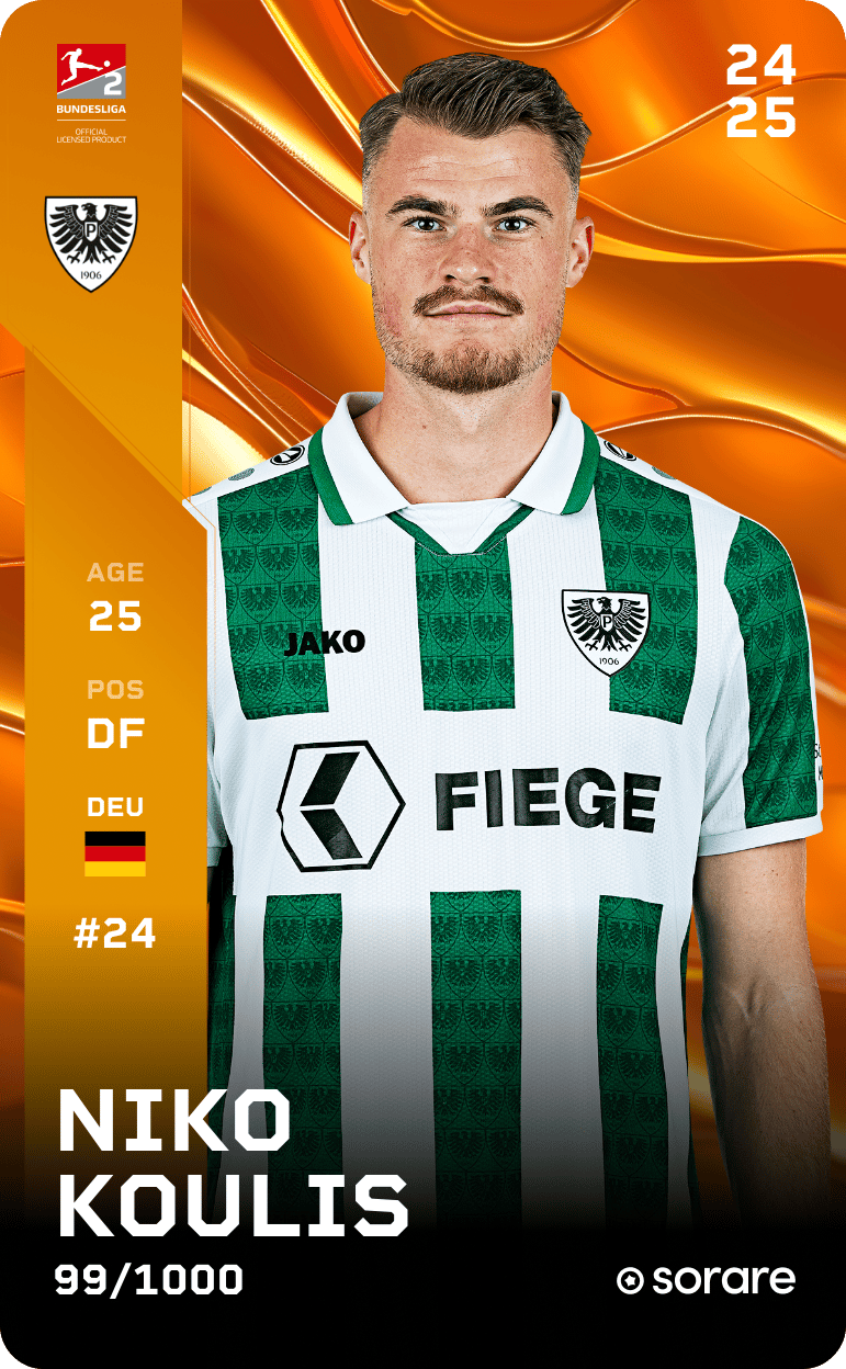Niko Koulis 2024-25 • Limited 99/1000