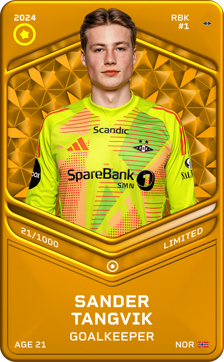 Sander Tangvik 2024-25 • Limited 21/1000