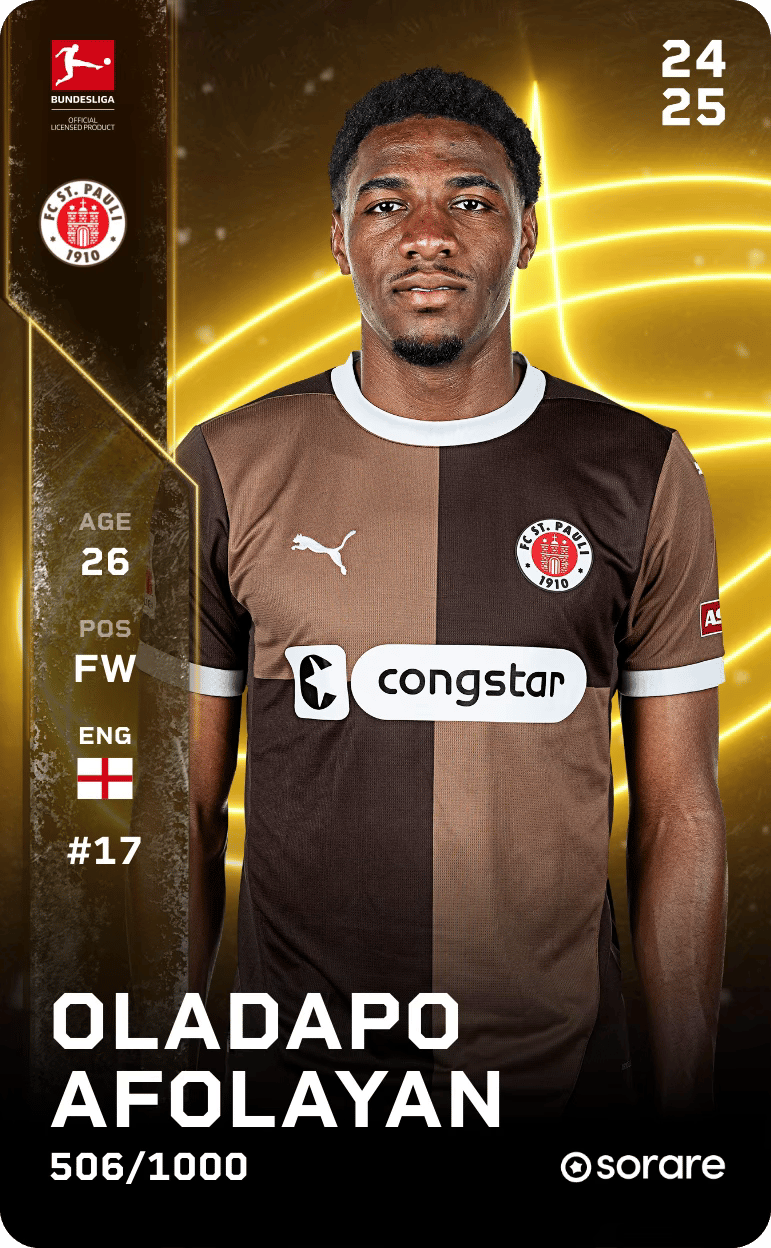 Oladapo Afolayan 2024-25 • Limited 506/1000