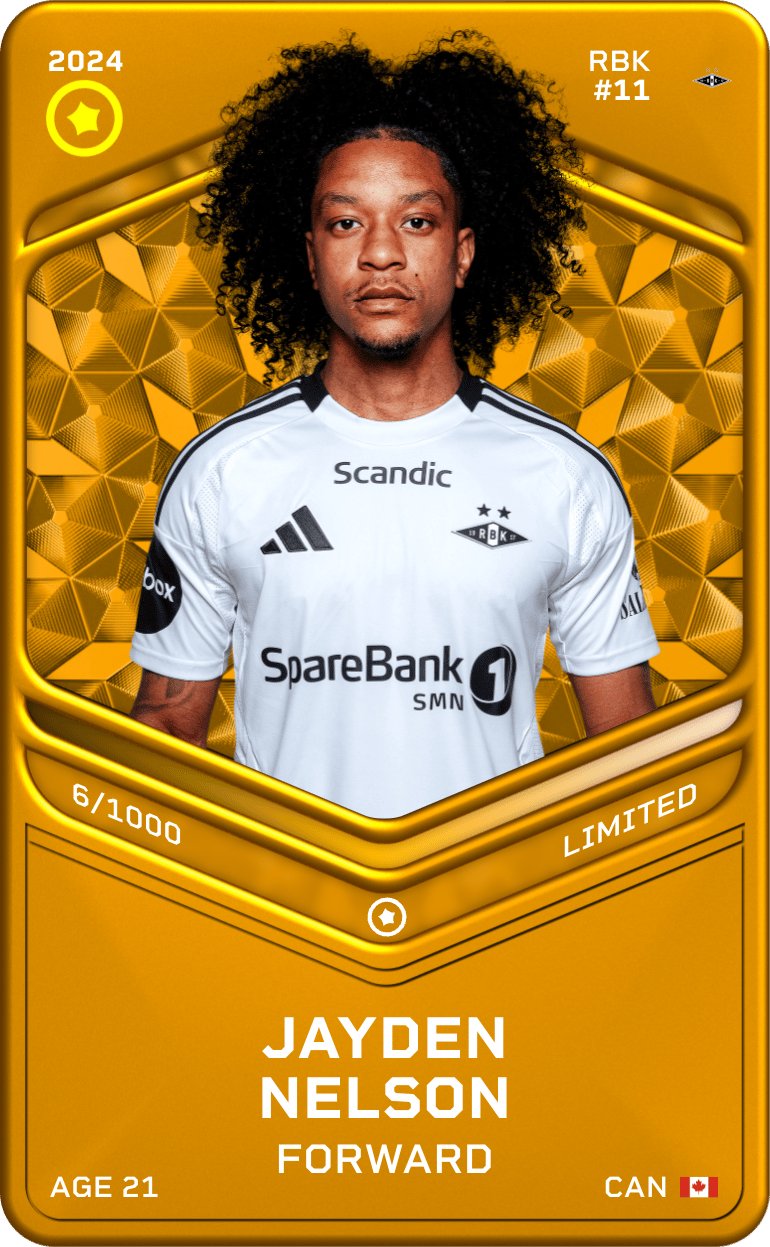 Jayden Nelson 2024-25 • Limited 6/1000