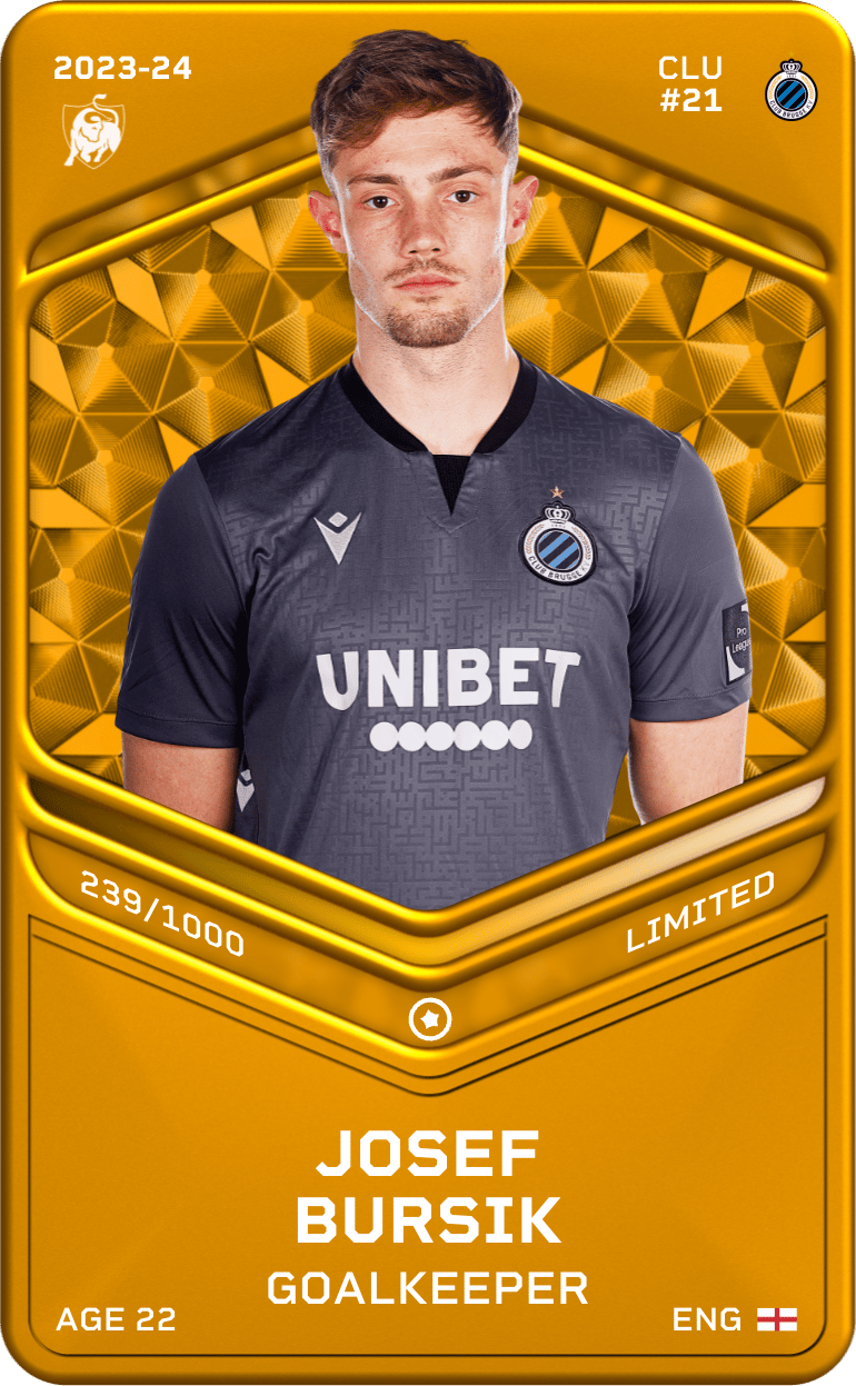 Josef Bursik 2023-24 • Limited 239/1000
