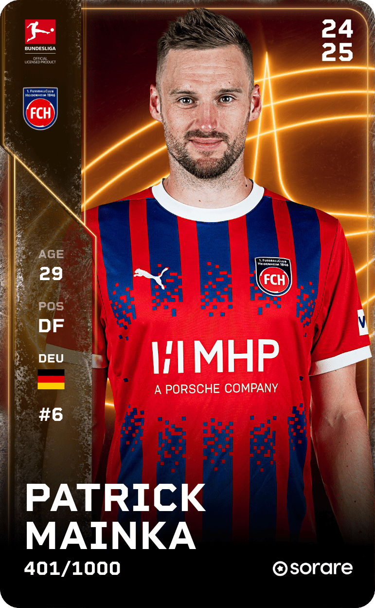 Patrick Mainka 2024-25 • Limited 401/1000