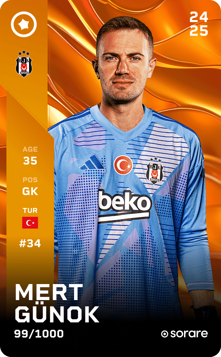 Mert Günok 2024-25 • Limited 99/1000