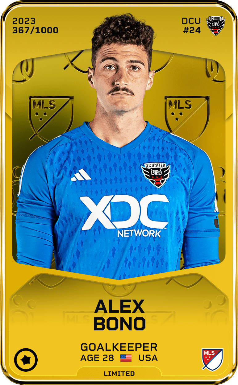 Alex Bono 2023-24 • Limited 367/1000