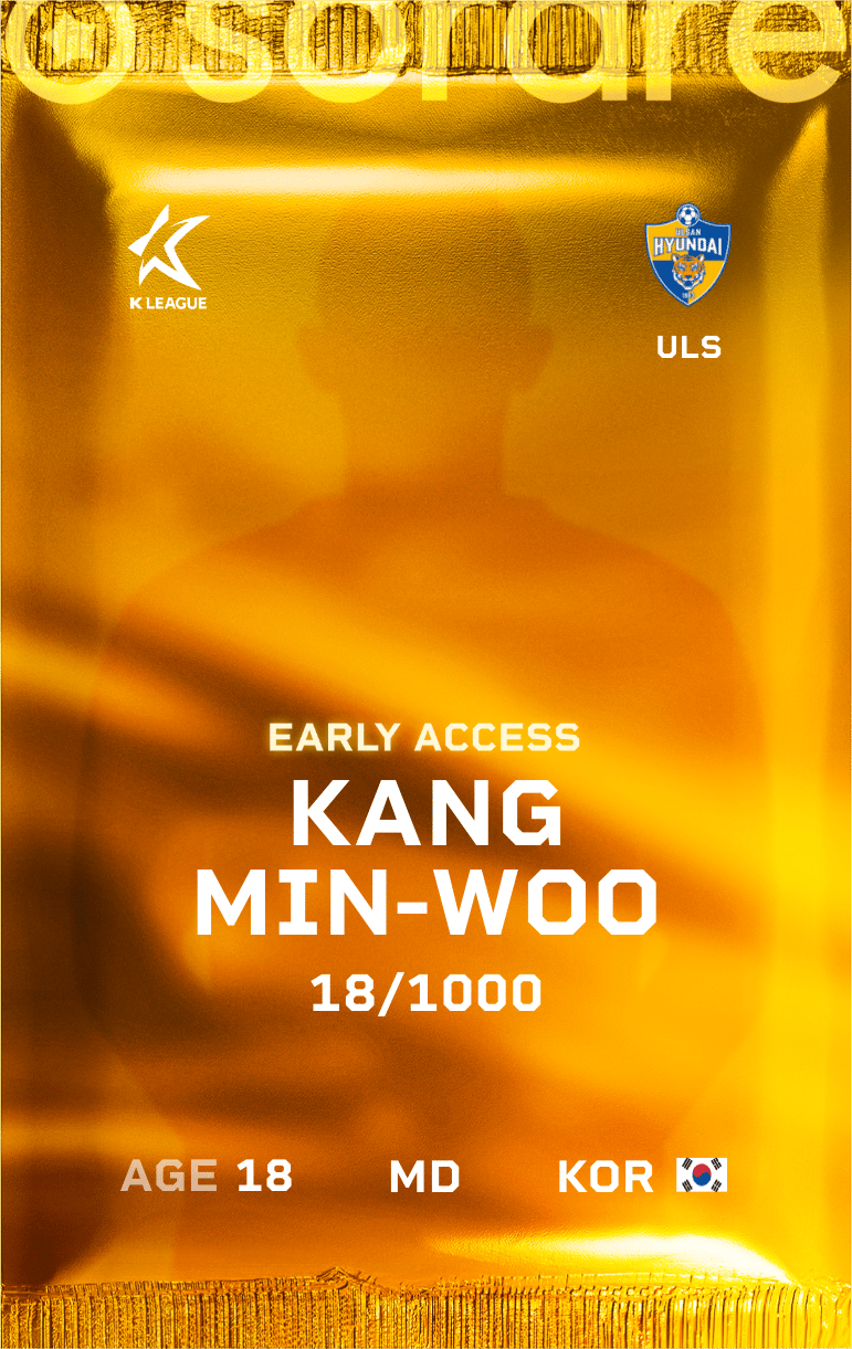 Kang Min-Woo 2025-26 • Limited 18/1000