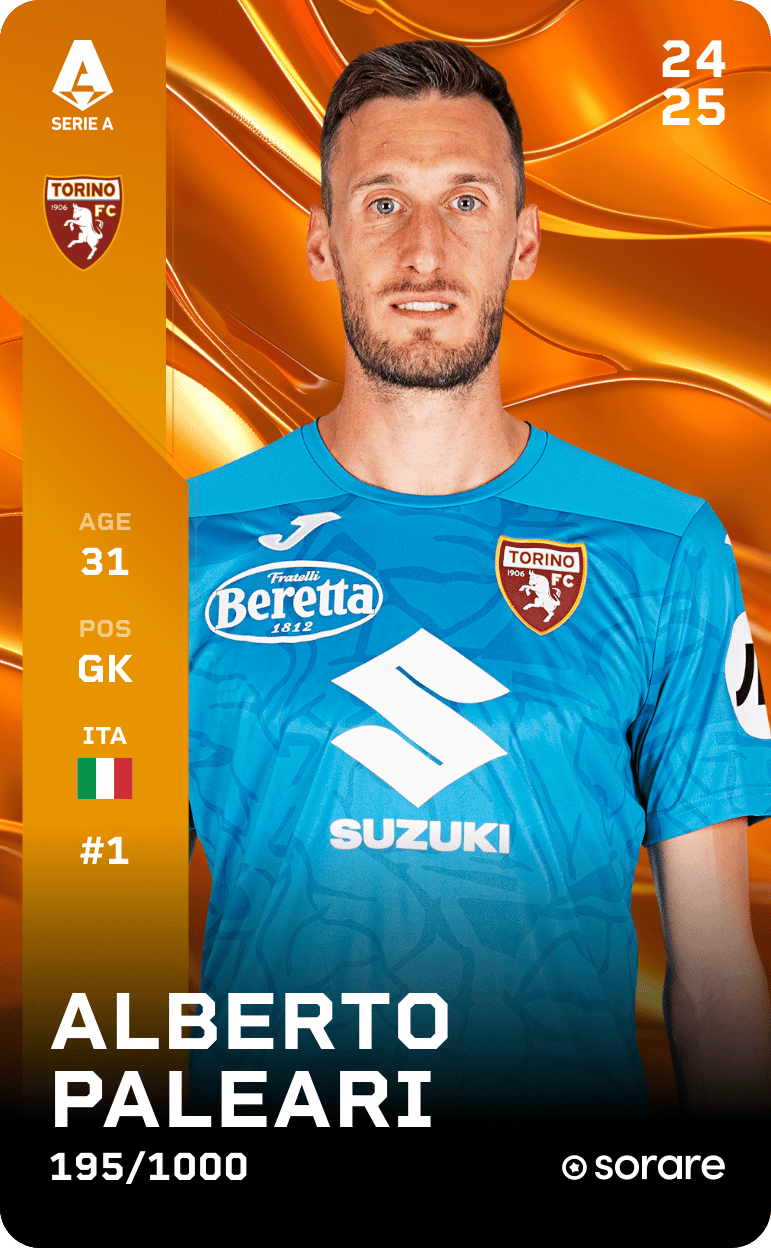 Alberto Paleari 2024-25 • Limited 195/1000