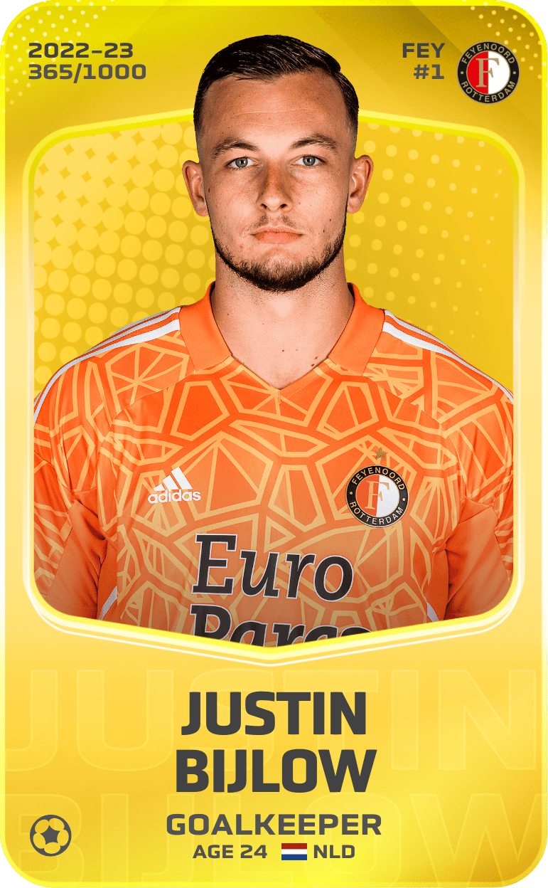 Justin Bijlow 2022-23 • Limited 365/1000