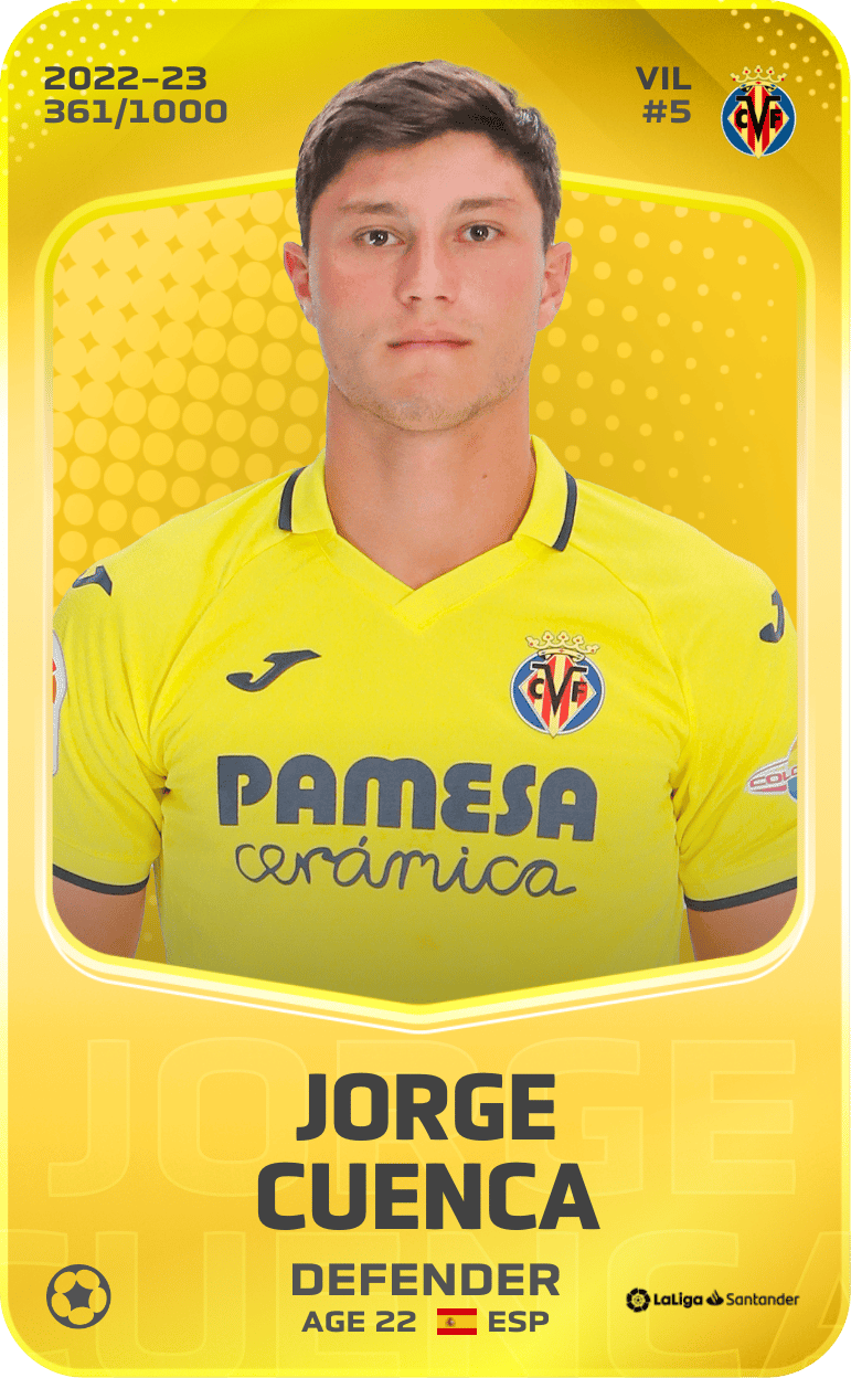 Jorge Cuenca 2022-23 • Limited 361/1000