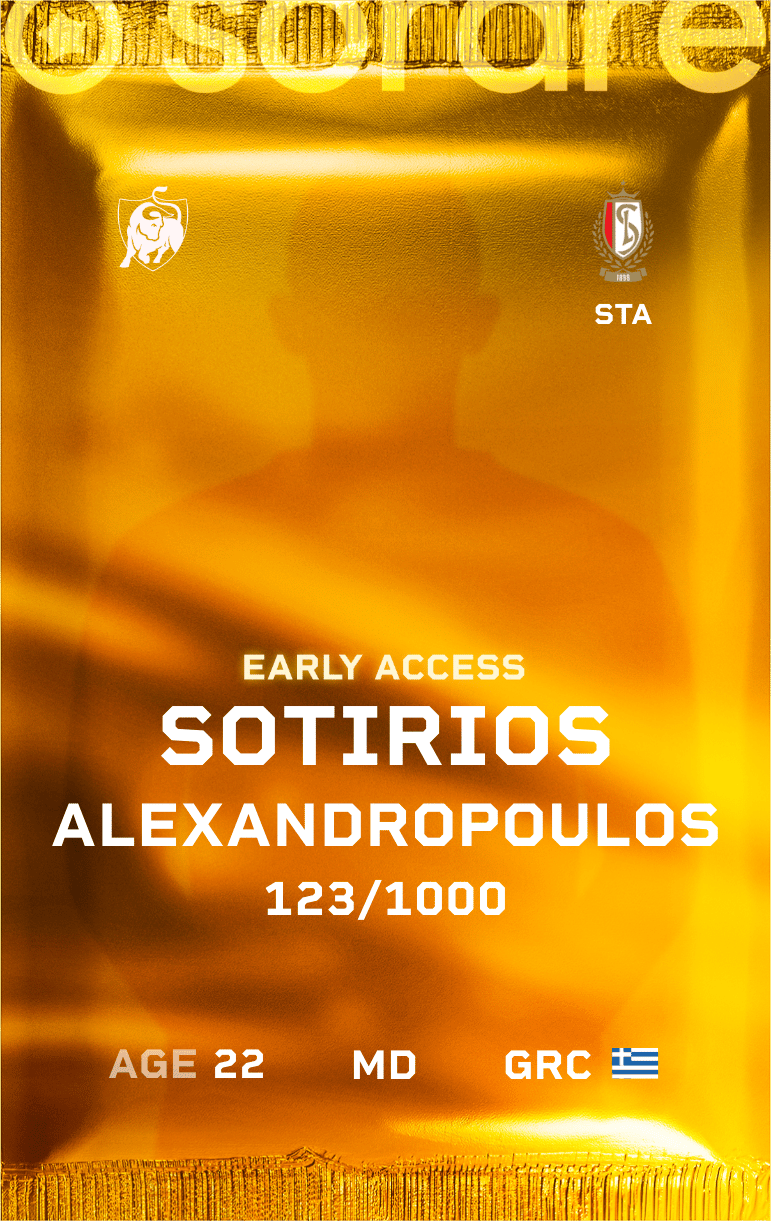 Sotirios Alexandropoulos 2024-25 • Limited 123/1000
