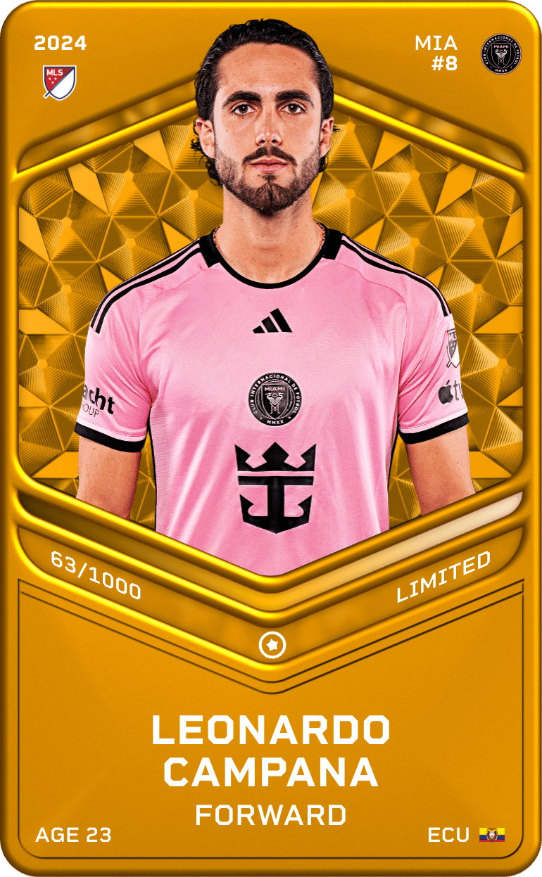 Leonardo Campana 2024-25 • Limited 63/1000