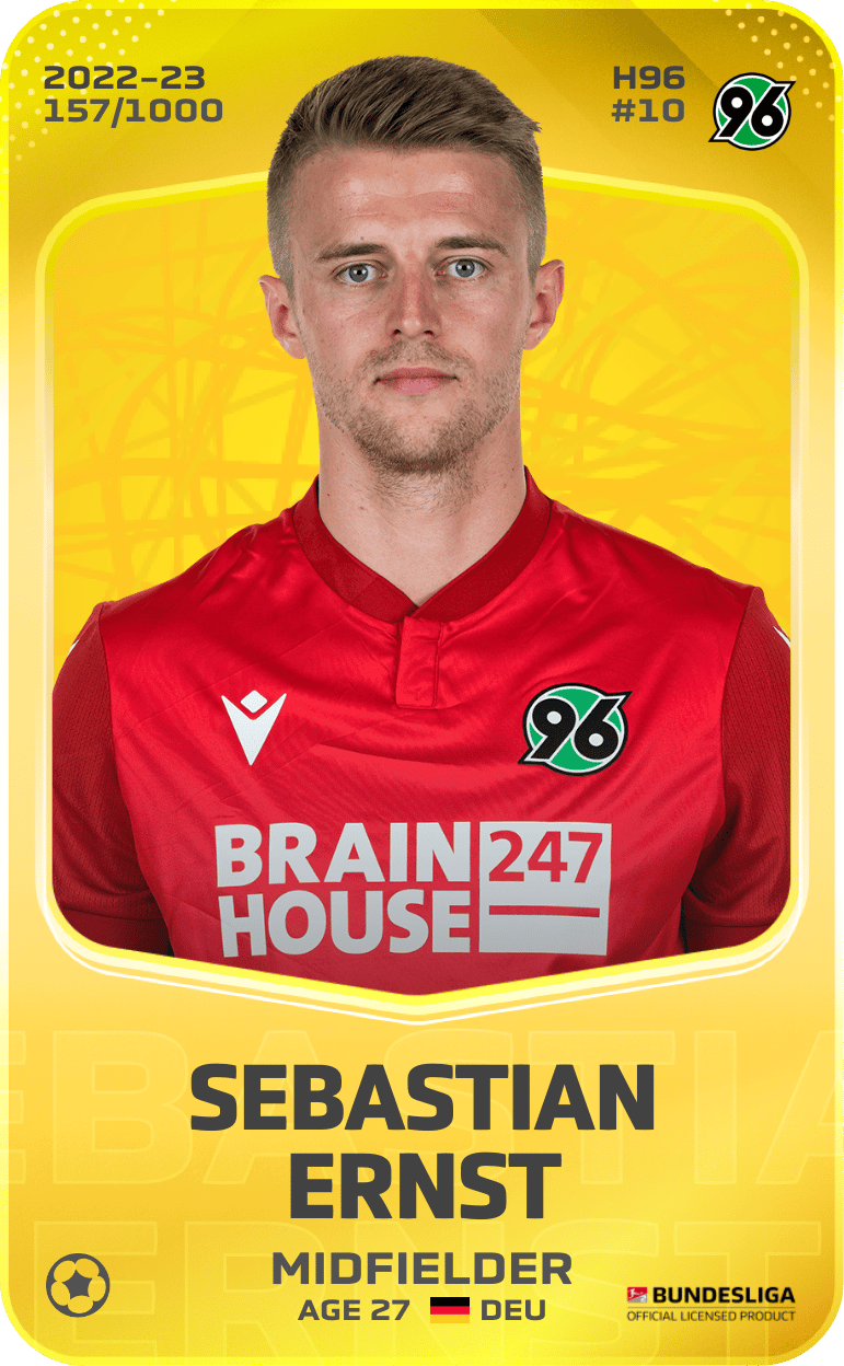Sebastian Ernst 2022-23 • Limited 157/1000
