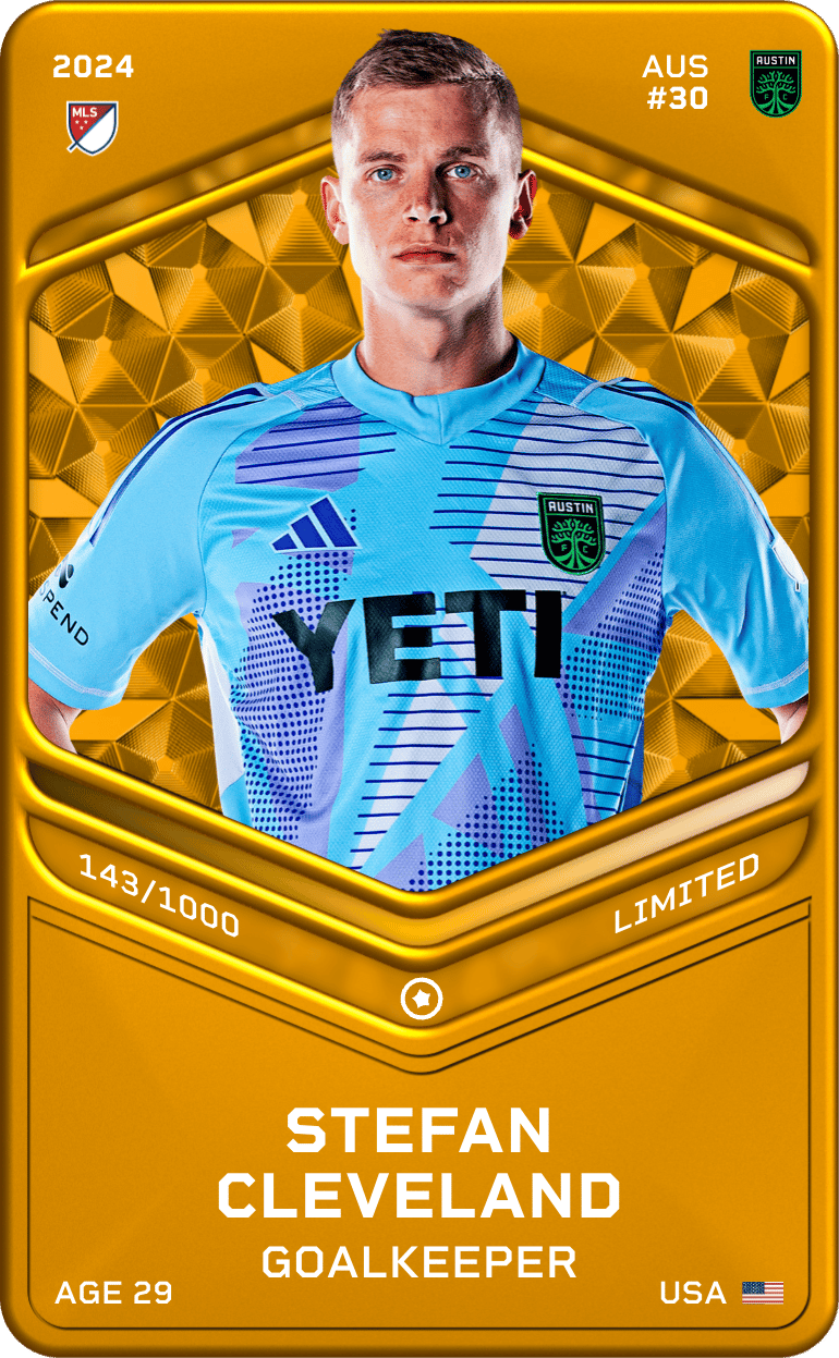 Stefan Cleveland 2024-25 • Limited 143/1000