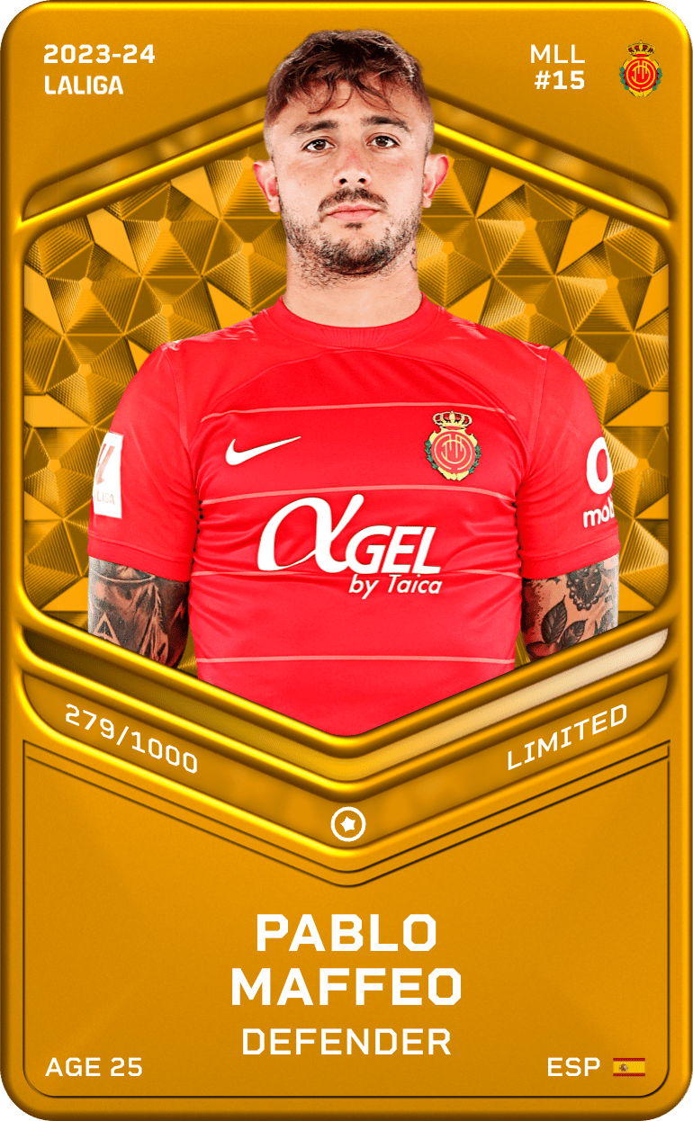 Pablo Maffeo 2023-24 • Limited 279/1000