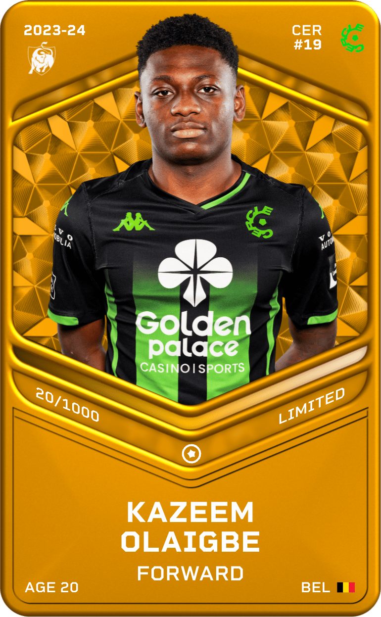 Kazeem Olaigbe 2023-24 • Limited 20/1000