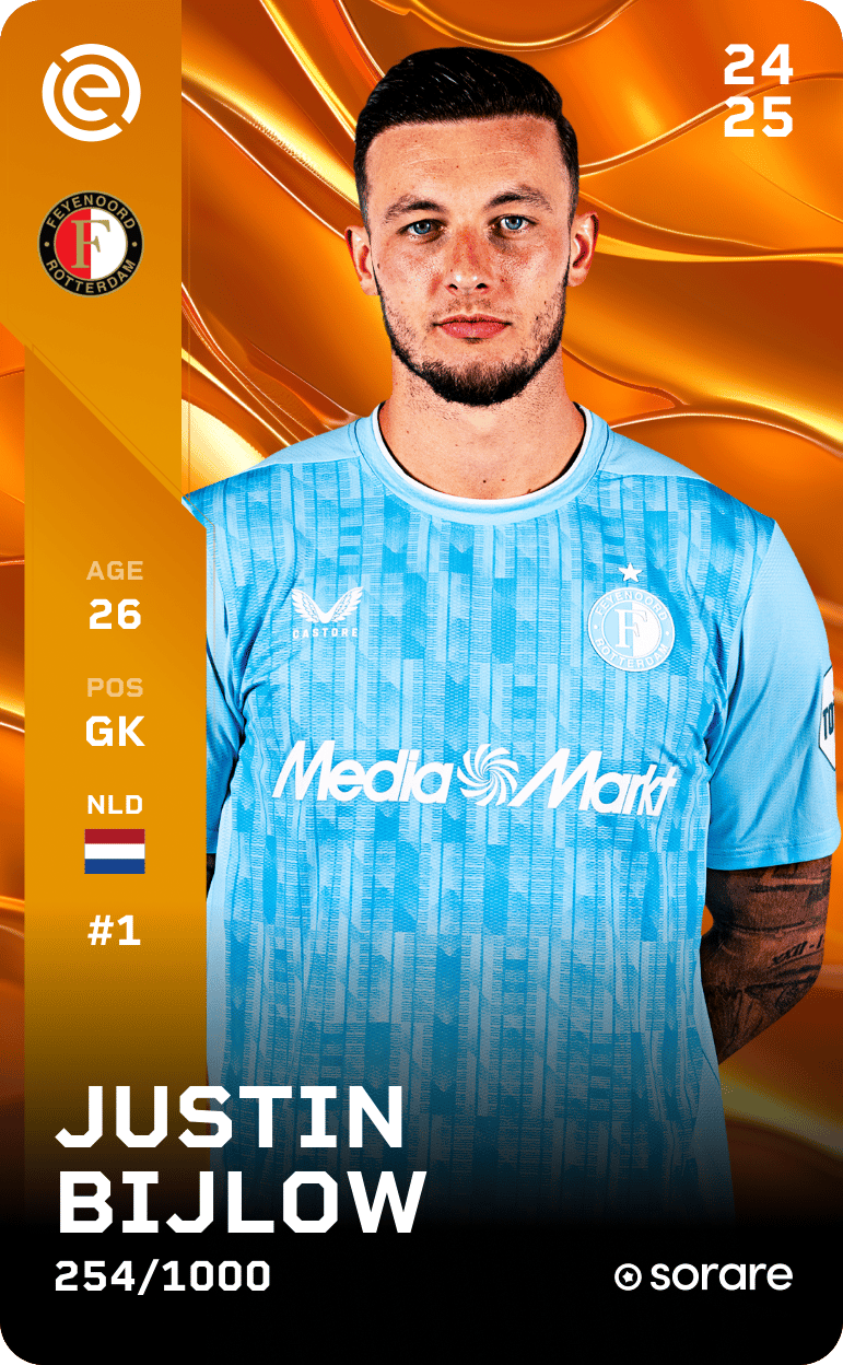 Justin Bijlow 2024-25 • Limited 254/1000