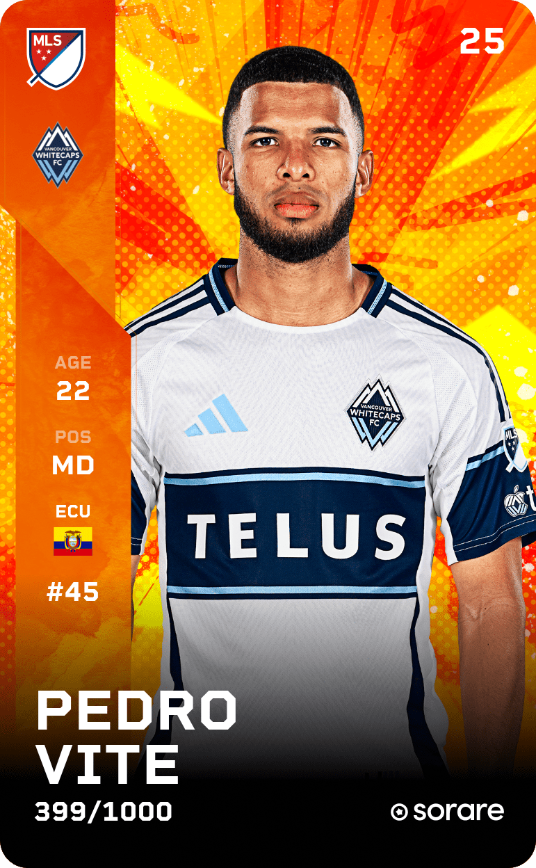 Pedro Vite 2025-26 • Limited 399/1000