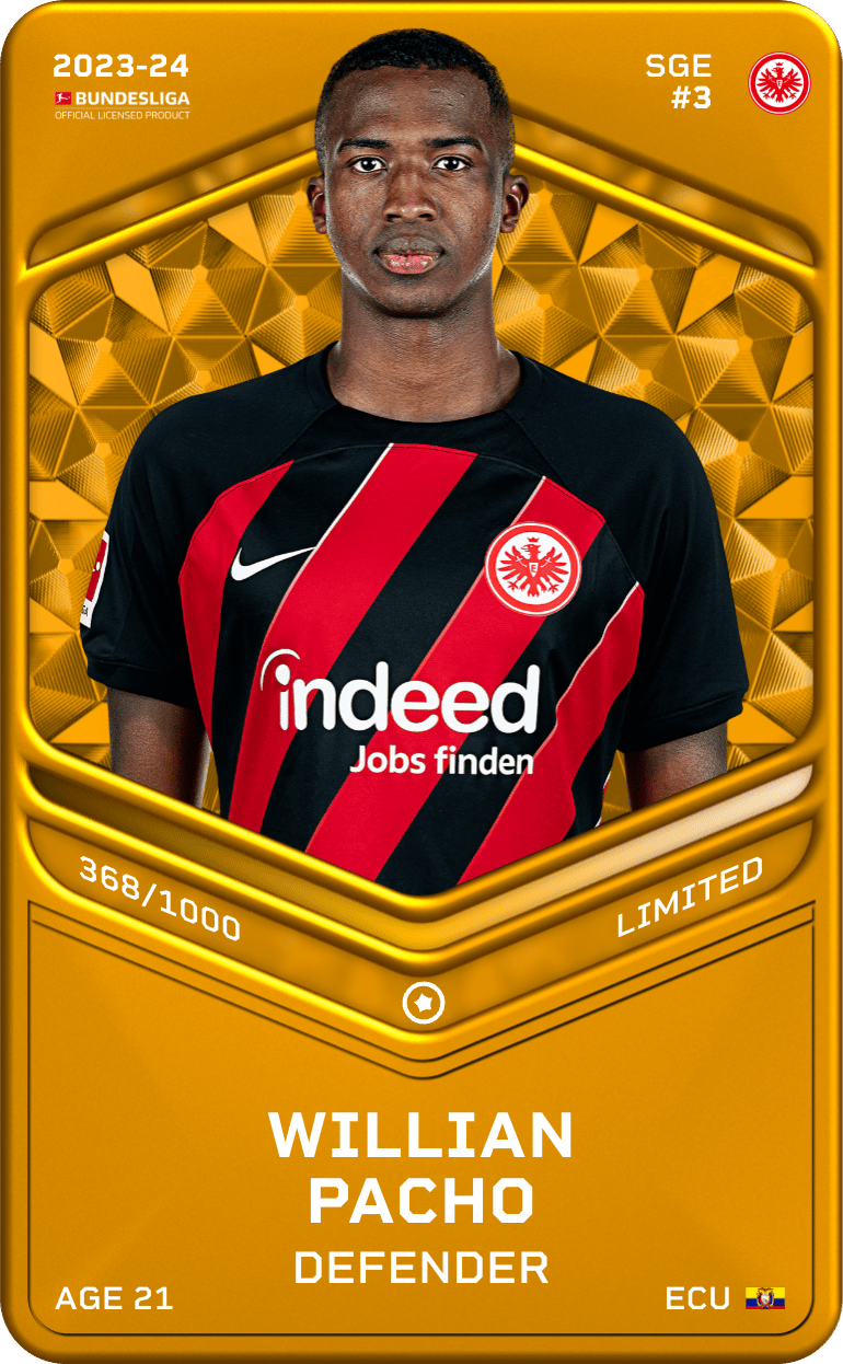Willian Pacho 2023-24 • Limited 368/1000