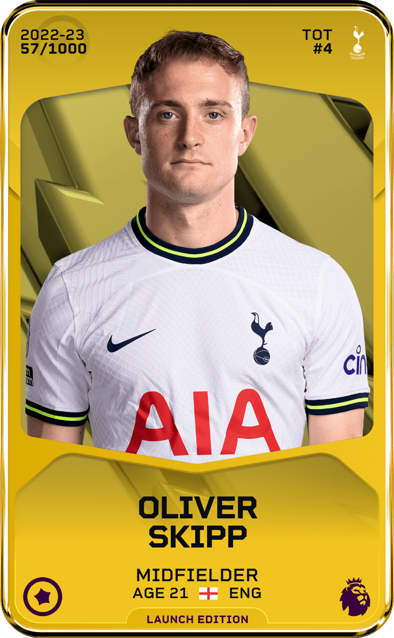 Oliver Skipp 2022-23 • Limited 57/1000