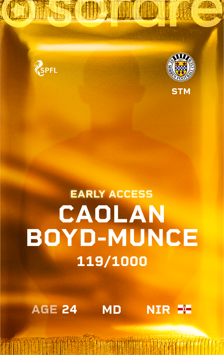 Caolan Boyd-Munce 2024-25 • Limited 119/1000