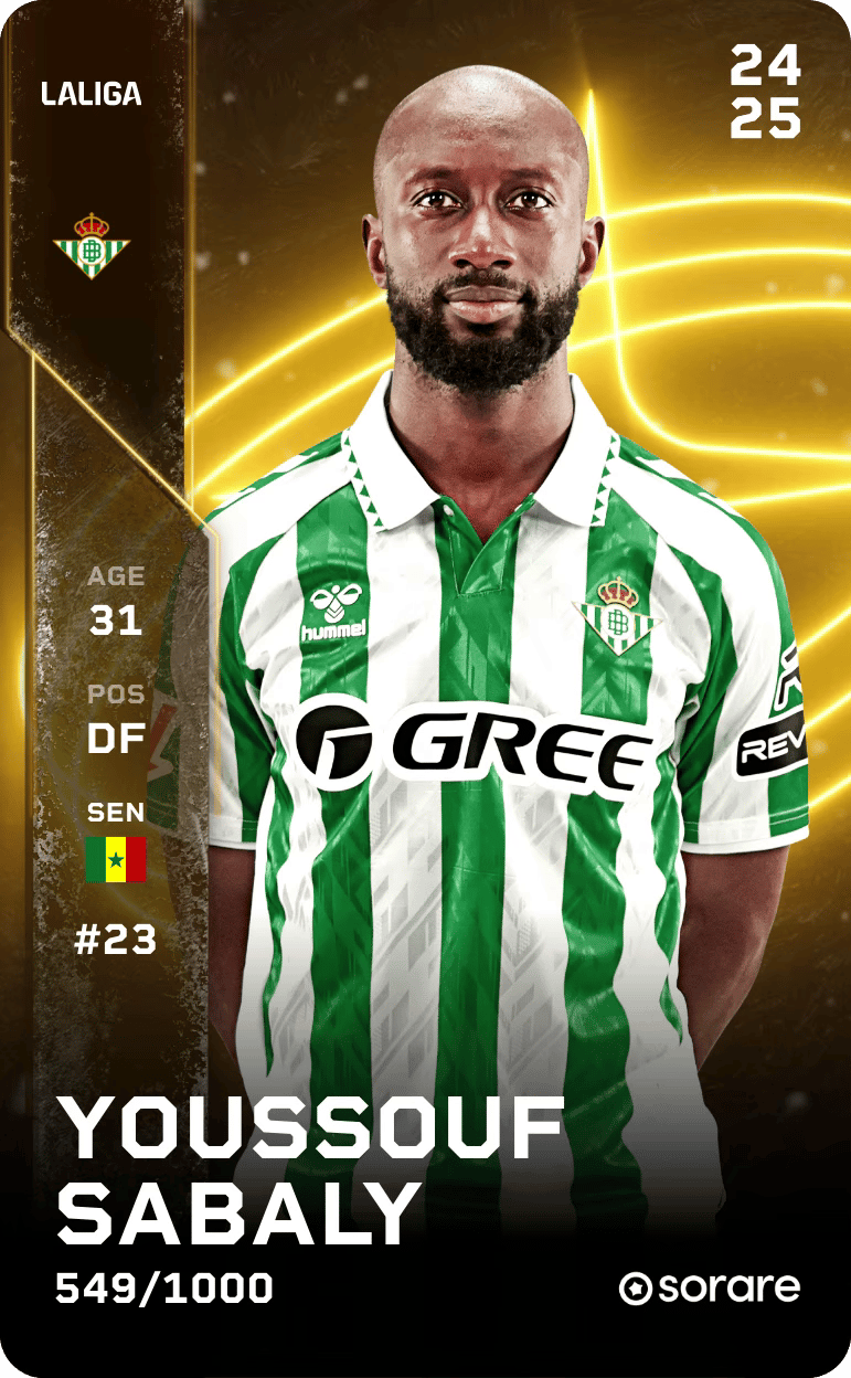 Youssouf Sabaly 2024-25 • Limited 549/1000