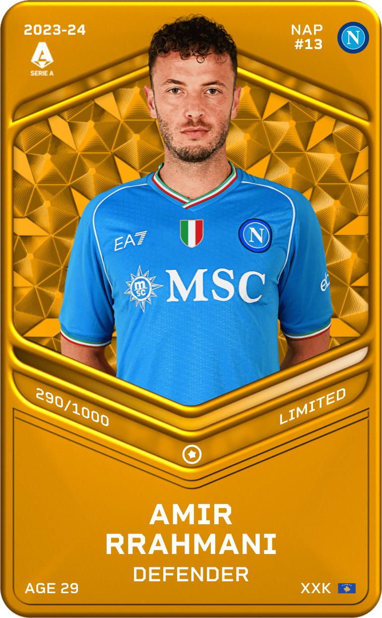Amir Rrahmani 2023-24 • Limited 290/1000