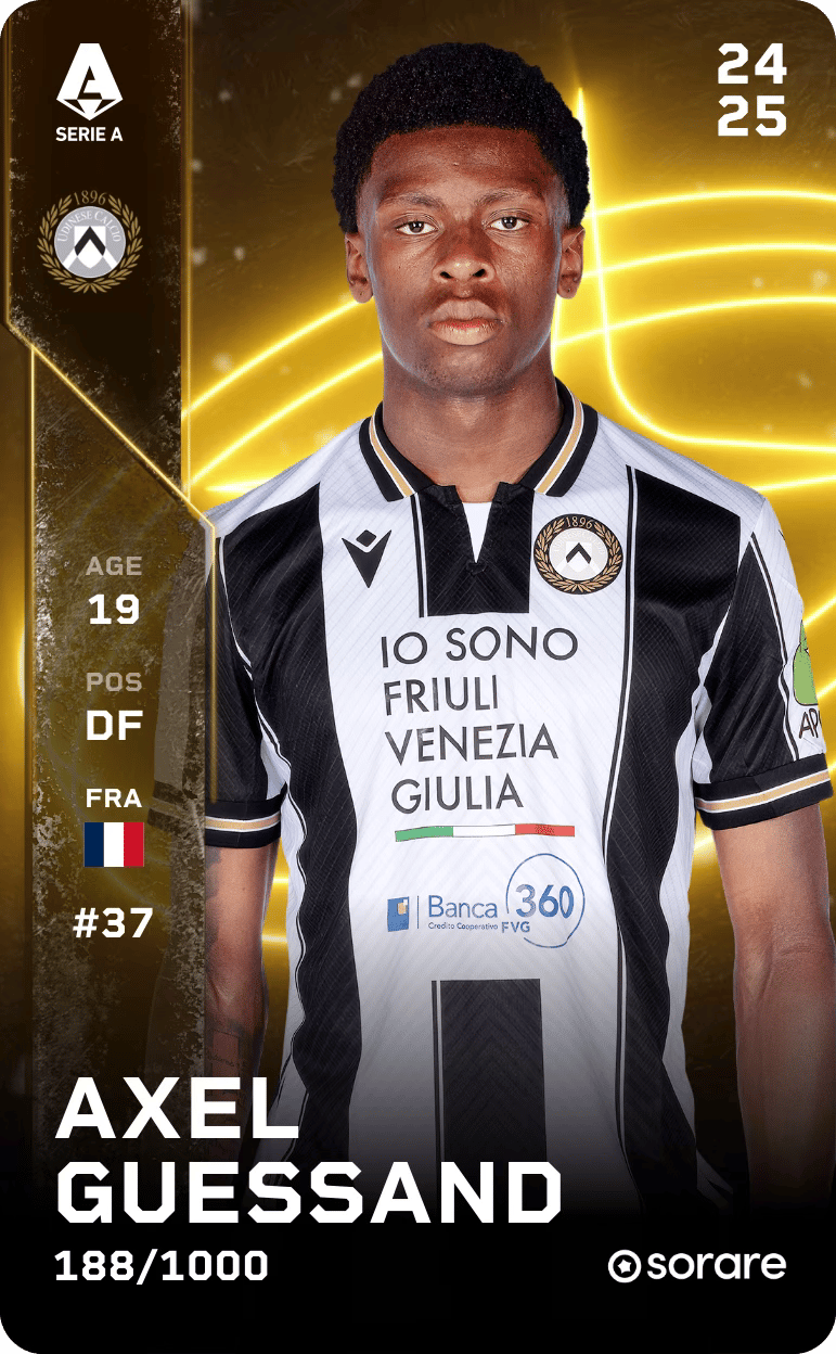 Axel Guessand 2024-25 • Limited 188/1000