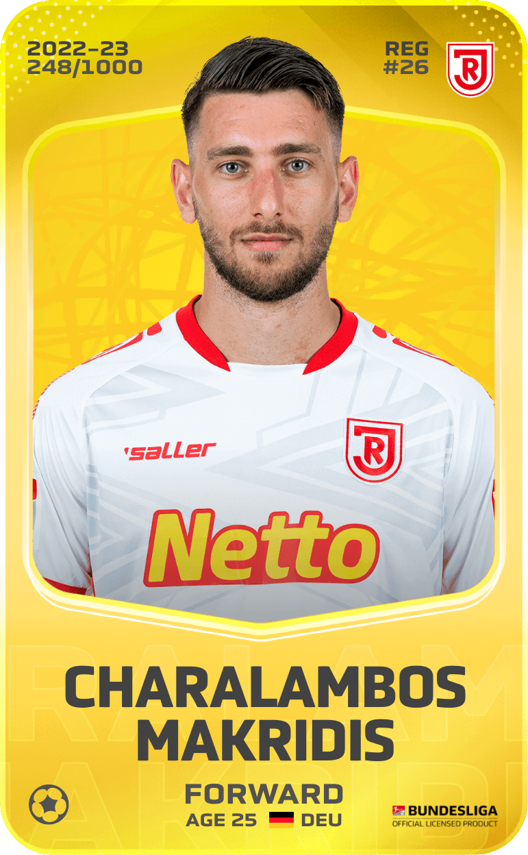 Charalambos Makridis 2022-23 • Limited 248/1000