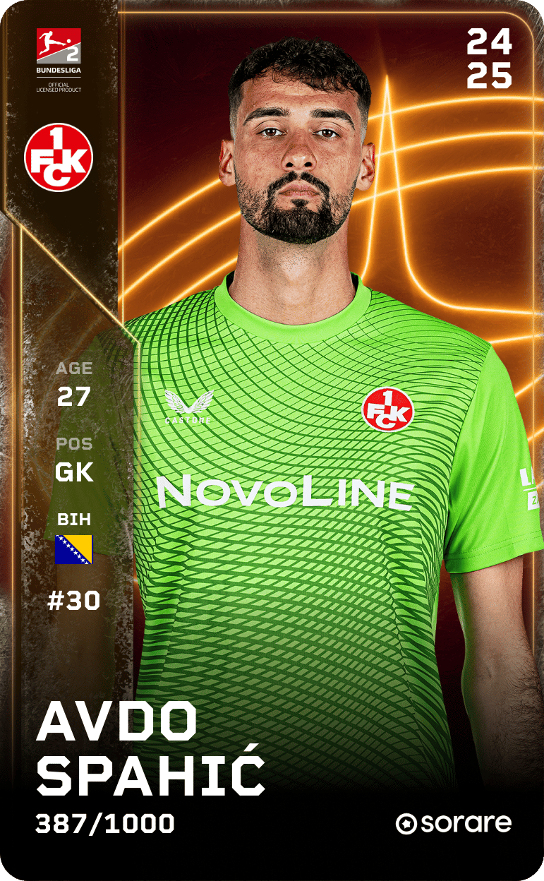 Avdo Spahić 2024-25 • Limited 387/1000
