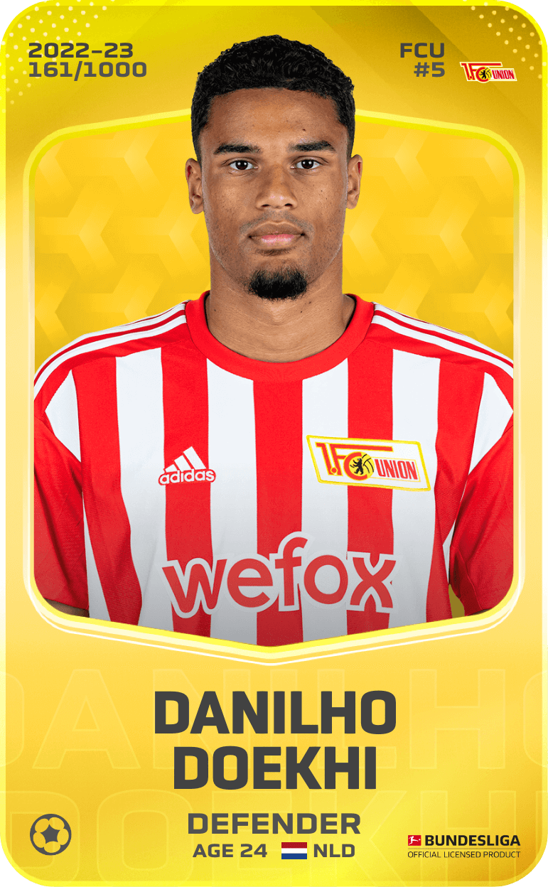Danilho Doekhi 2022-23 • Limited 161/1000