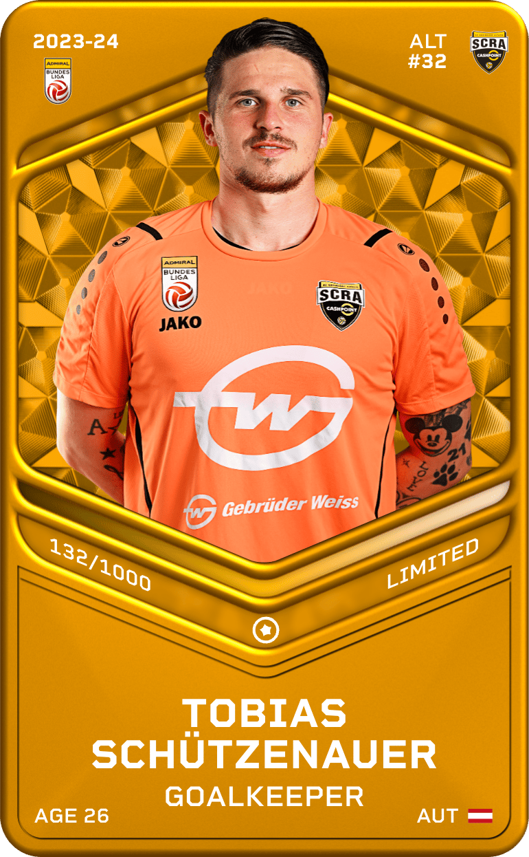 Tobias Schützenauer 2023-24 • Limited 132/1000