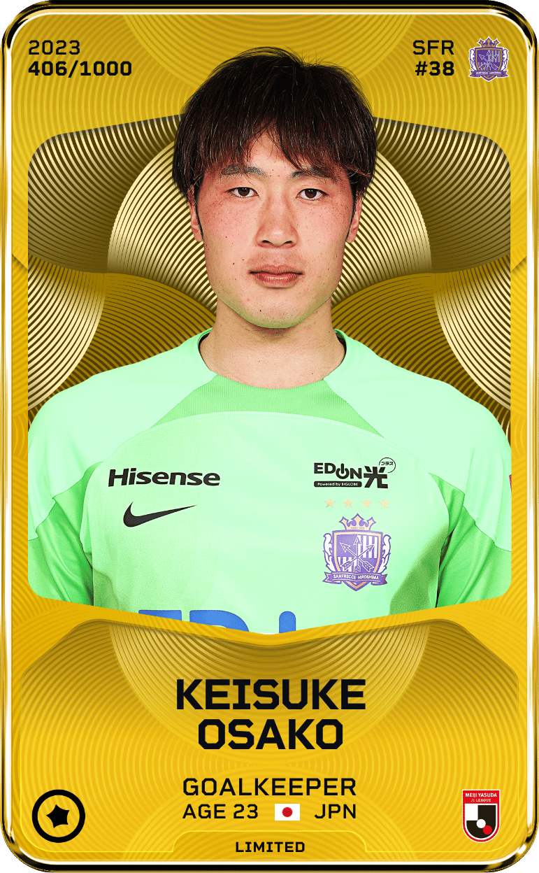 Keisuke Osako 2023-24 • Limited 406/1000