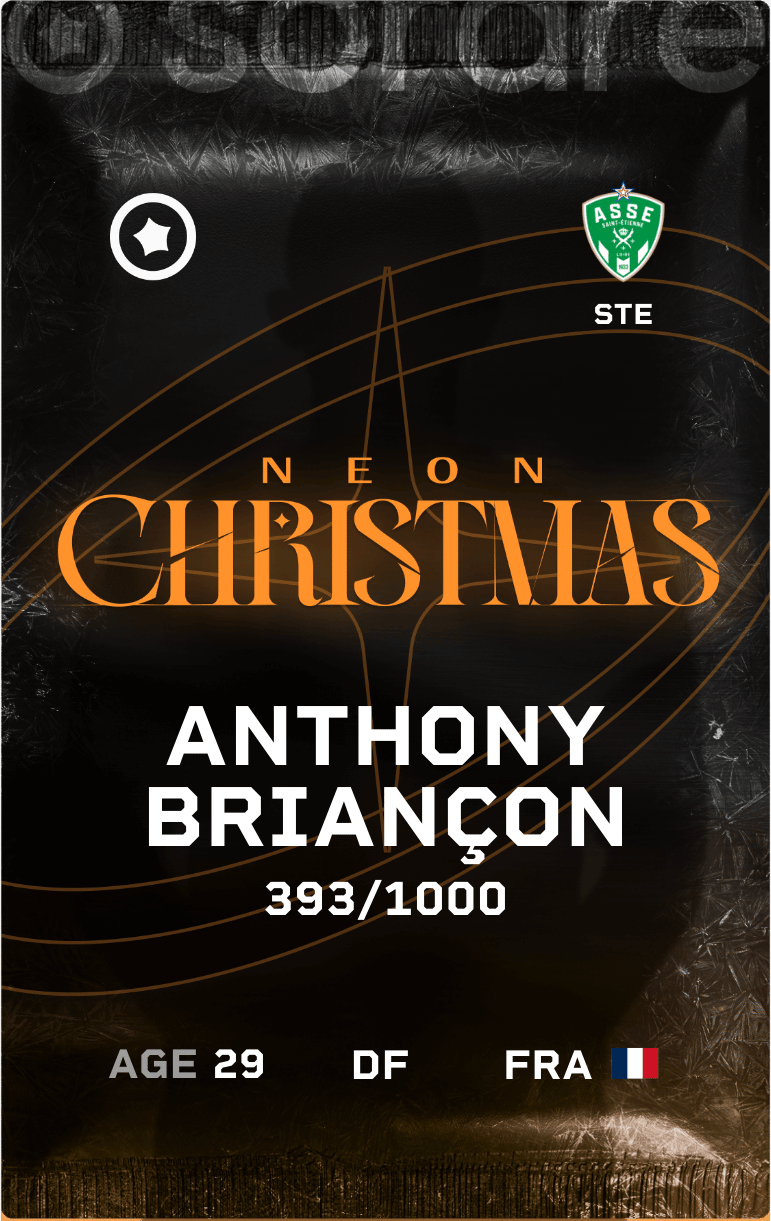 Anthony Briançon 2024-25 • Limited 393/1000