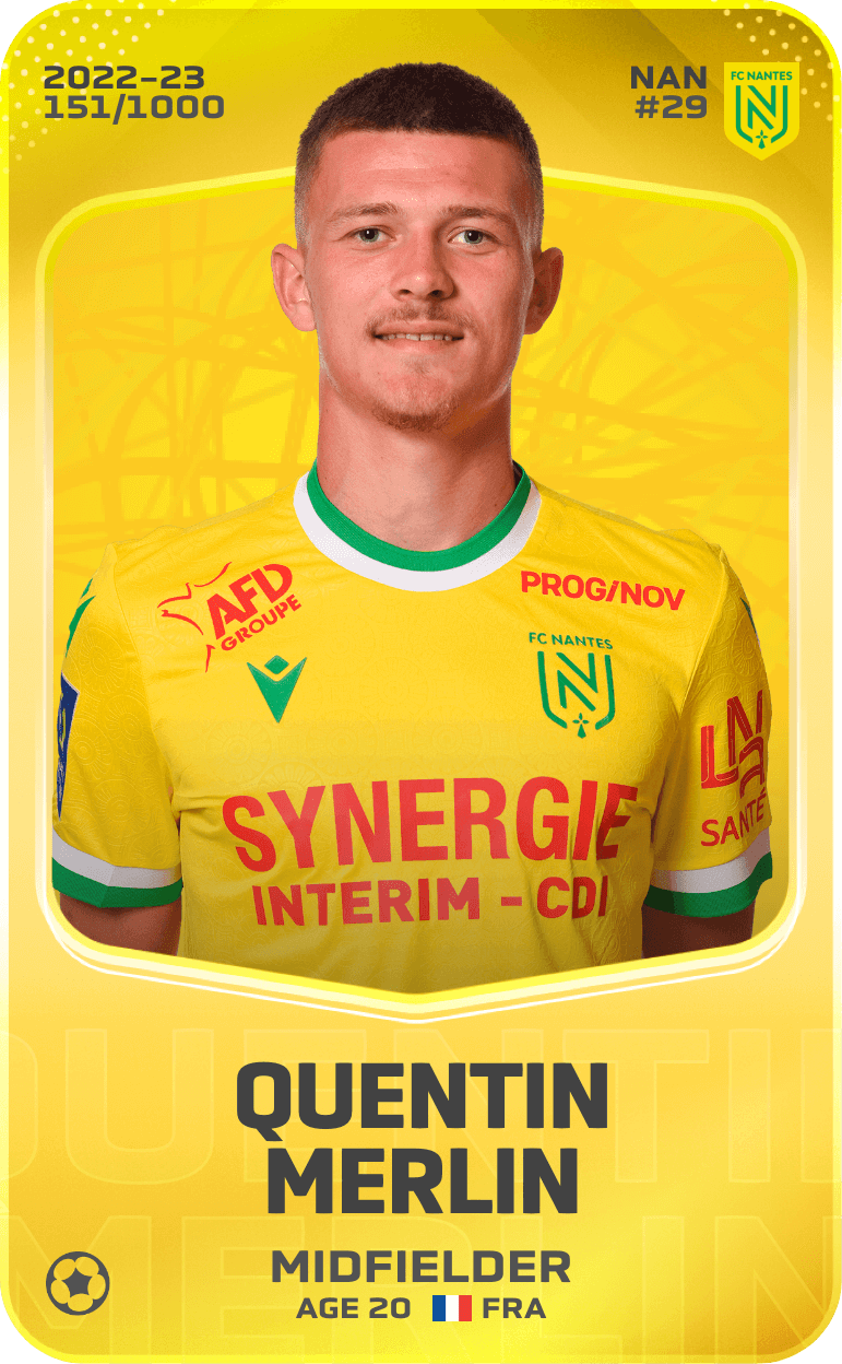 Quentin Merlin 2022-23 • Limited 151/1000