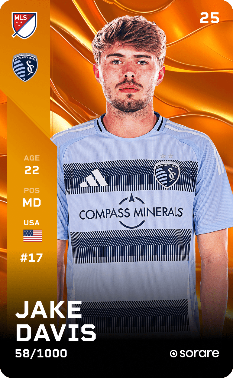 Jake Davis 2025-26 • Limited 58/1000