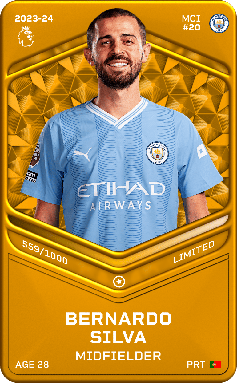 Bernardo Silva 2023-24 • Limited 559/1000