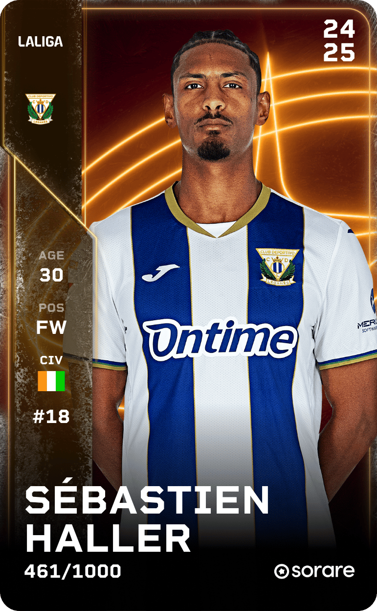 Sébastien Haller 2024-25 • Limited 461/1000