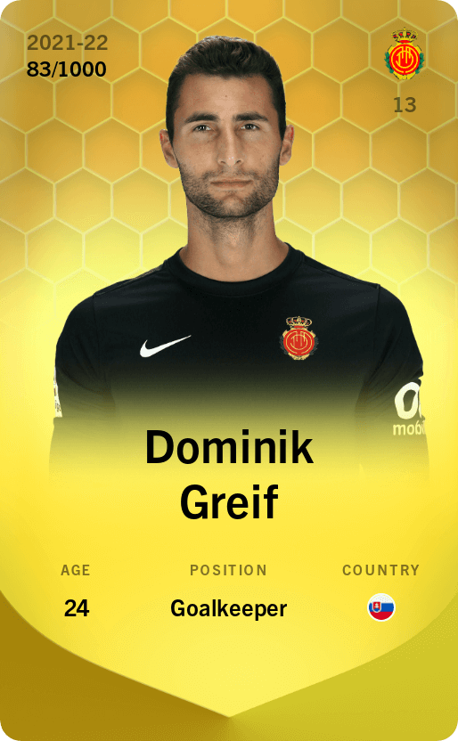 Dominik Greif 2021-22 • Limited 83/1000