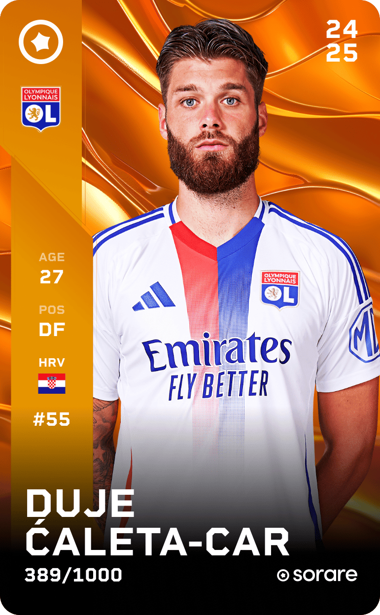 Duje Ćaleta-Car 2024-25 • Limited 389/1000