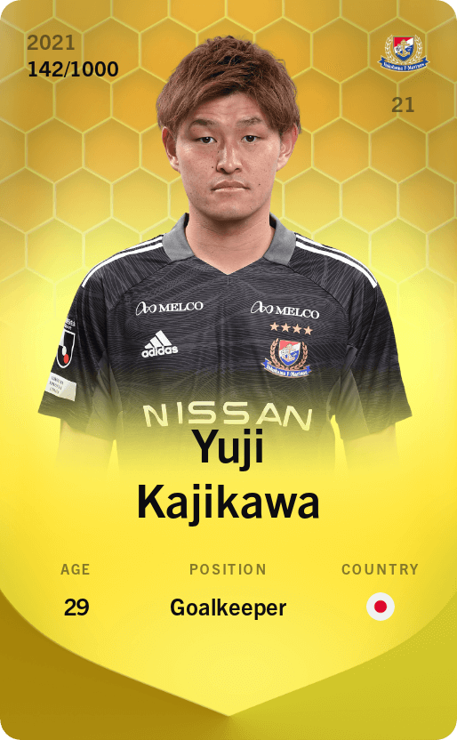 Yuji Kajikawa 2021-22 • Limited 142/1000