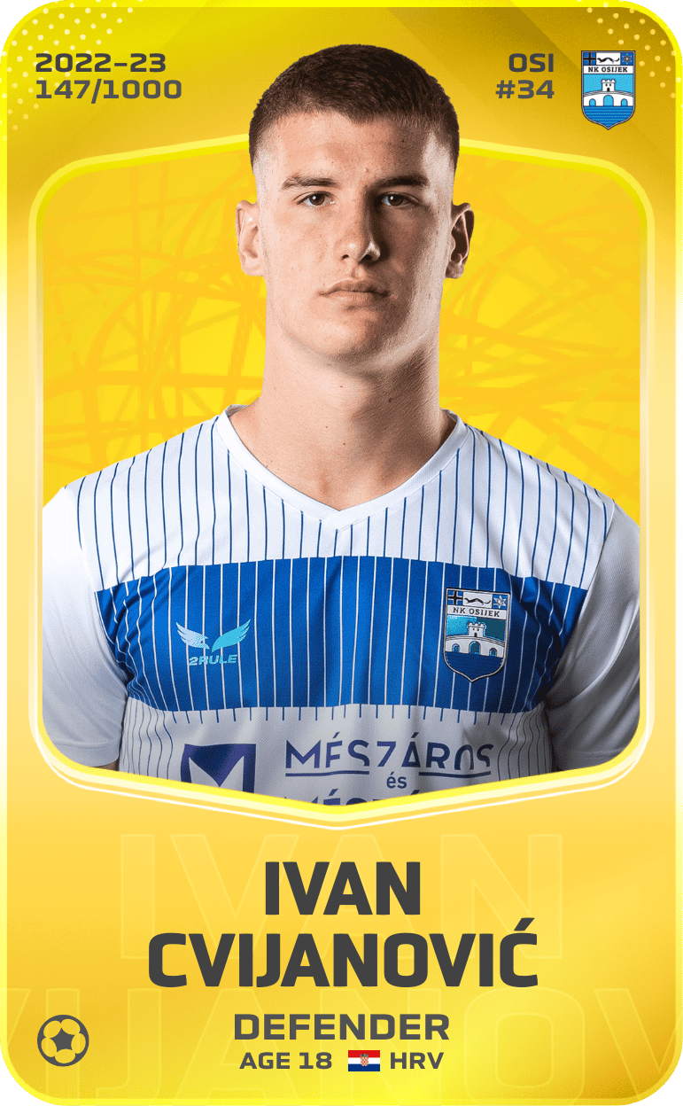 Ivan Cvijanović 2022-23 • Limited 147/1000