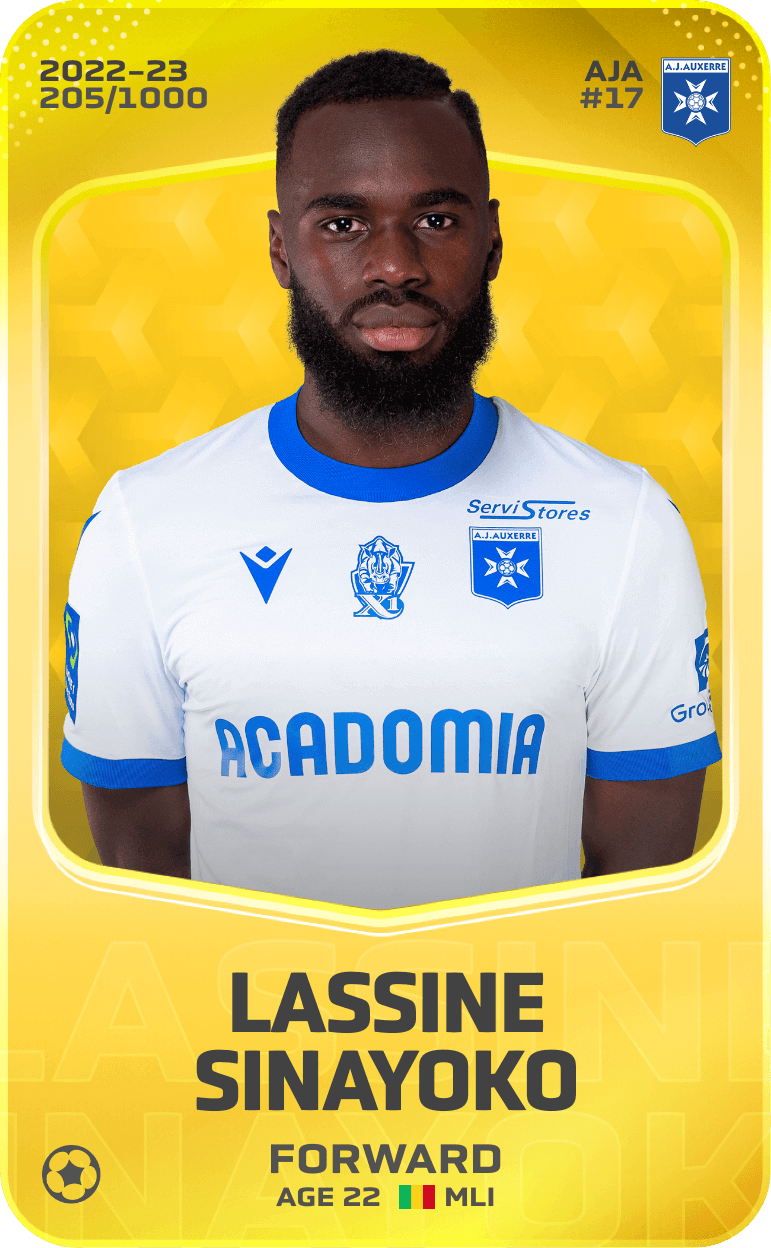 Lassine Sinayoko 2022-23 • Limited 205/1000