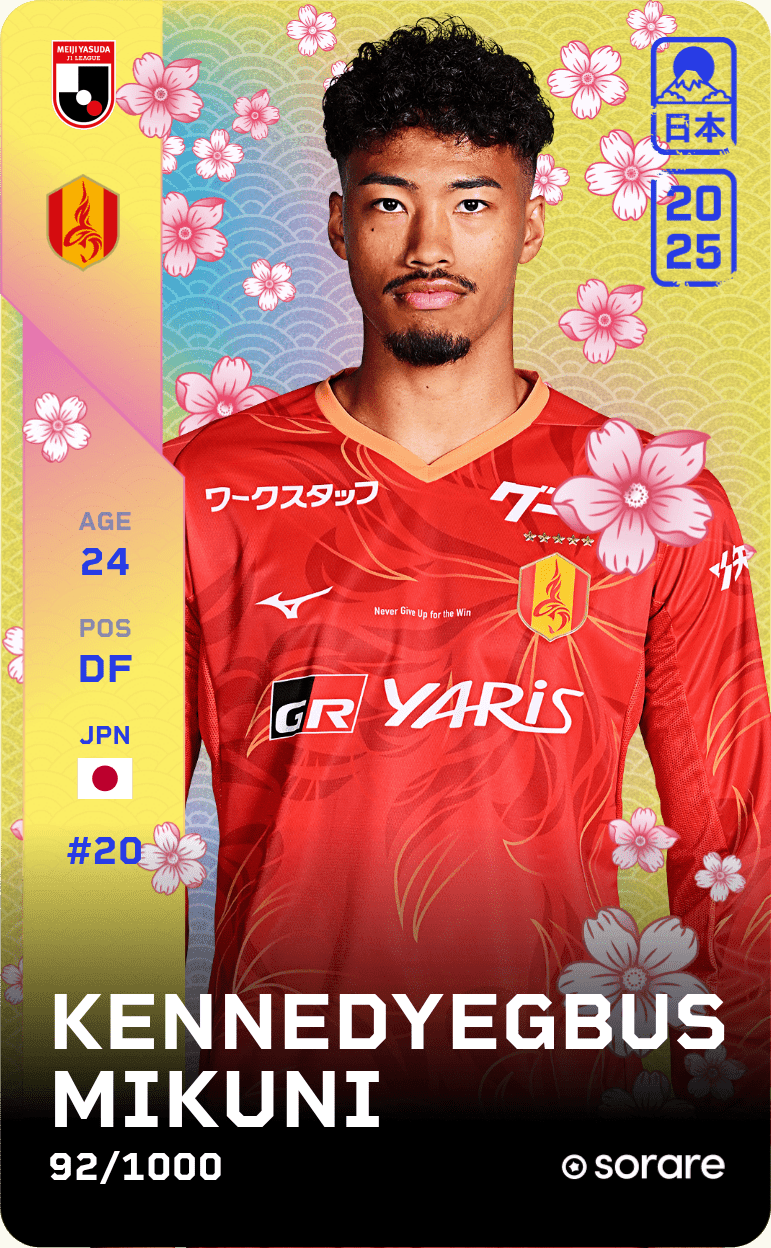 KennedyEgbus Mikuni 2025-26 • Limited 92/1000