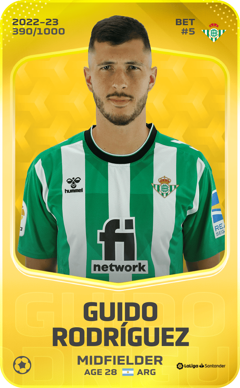 Guido Rodríguez 2022-23 • Limited 390/1000