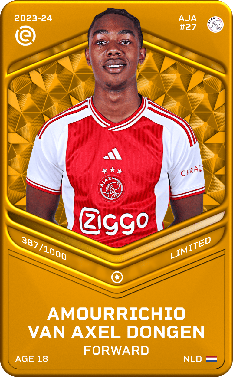 Amourrichio van Axel Dongen 2023-24 • Limited 387/1000