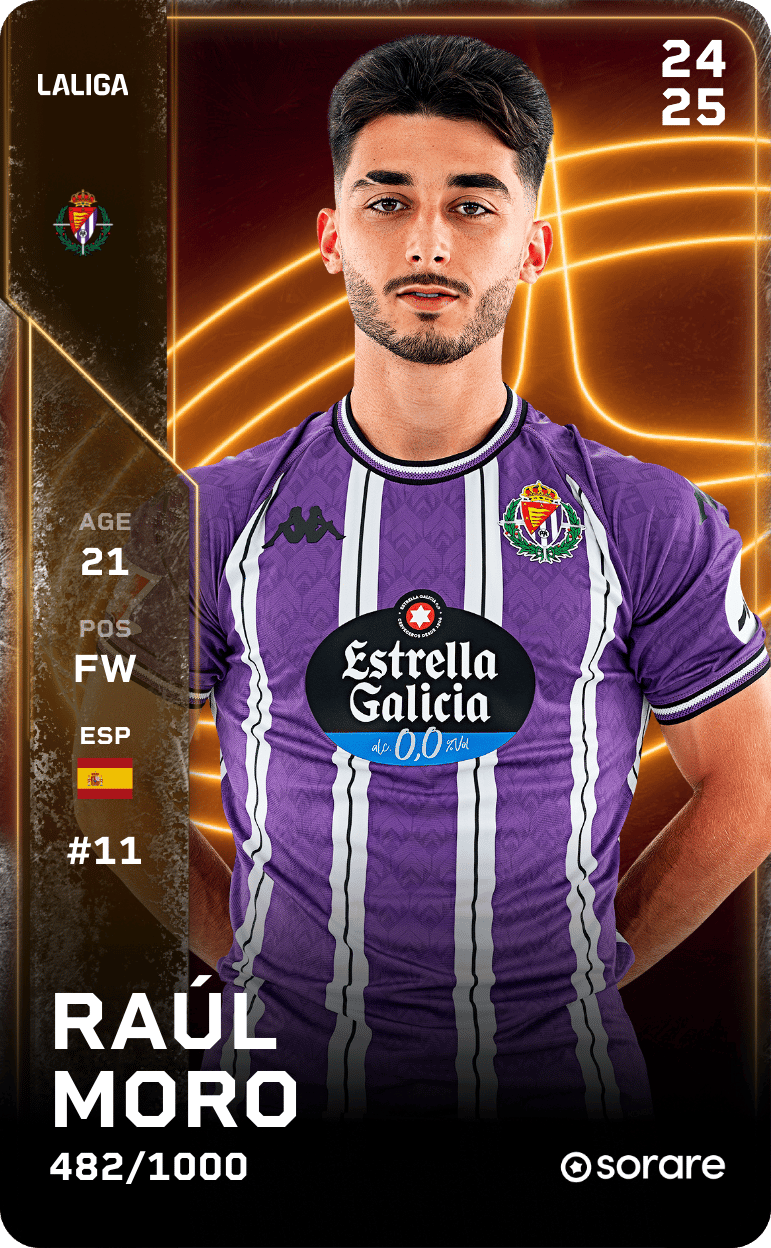 Raúl Moro 2024-25 • Limited 482/1000