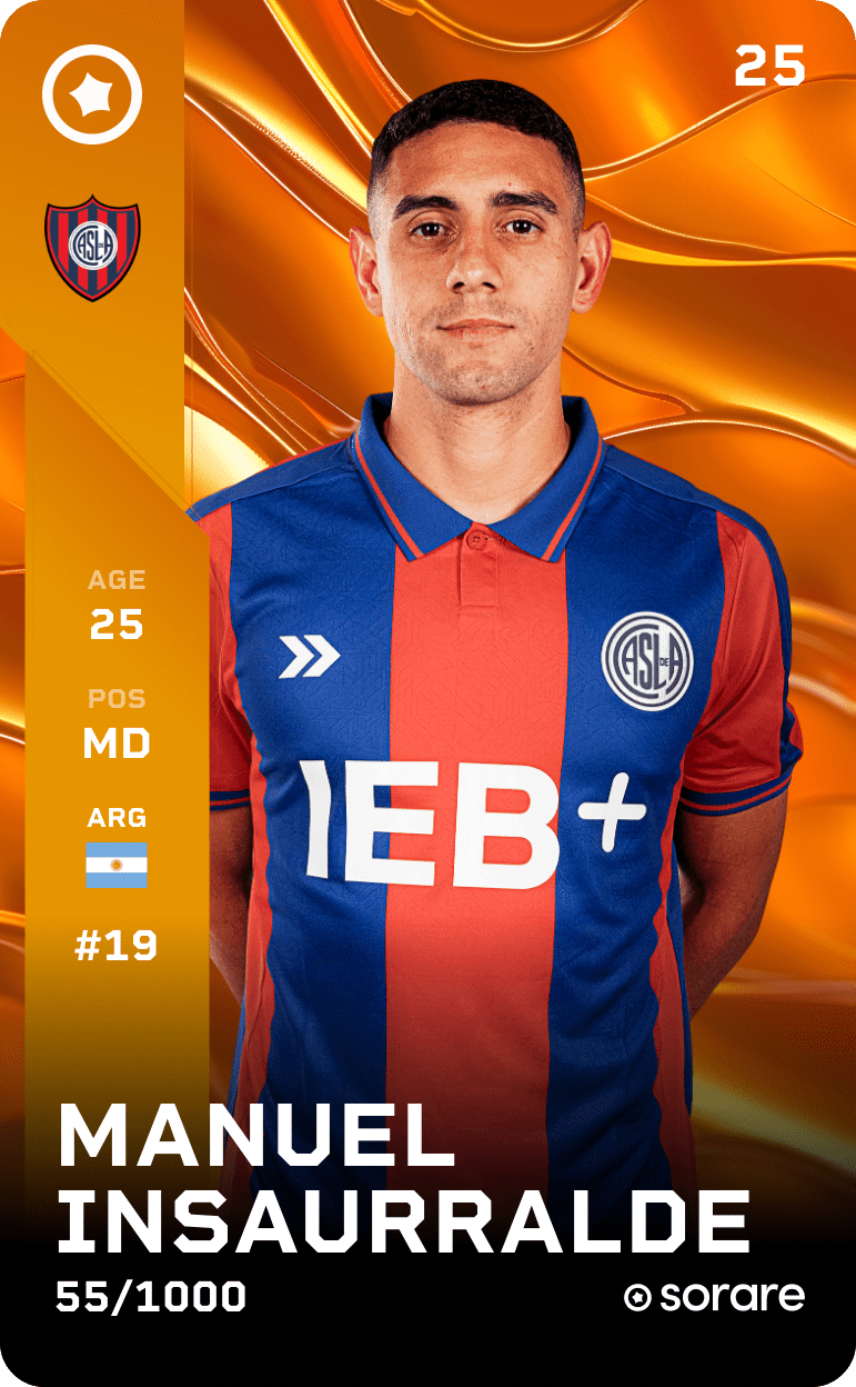 Manuel Insaurralde 2025-26 • Limited 55/1000