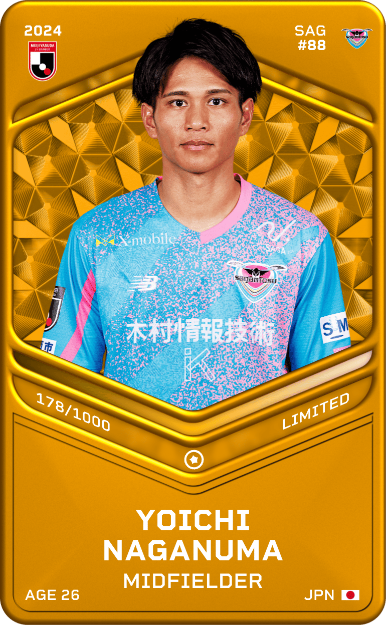 Yoichi Naganuma 2024-25 • Limited 178/1000