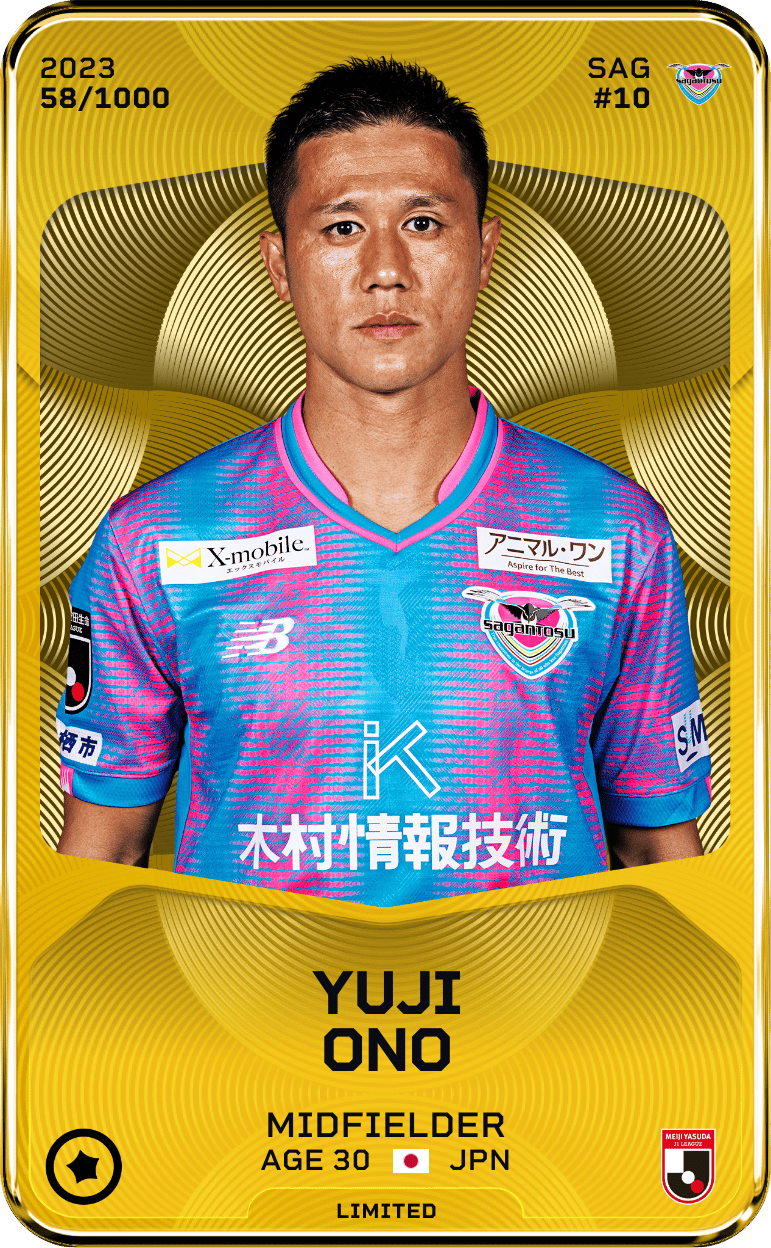 Yuji Ono 2023-24 • Limited 58/1000