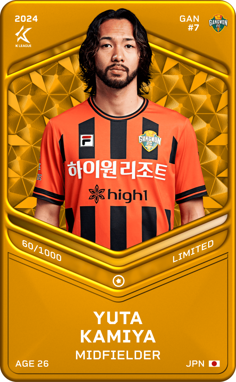 Yuta Kamiya 2024-25 • Limited 60/1000