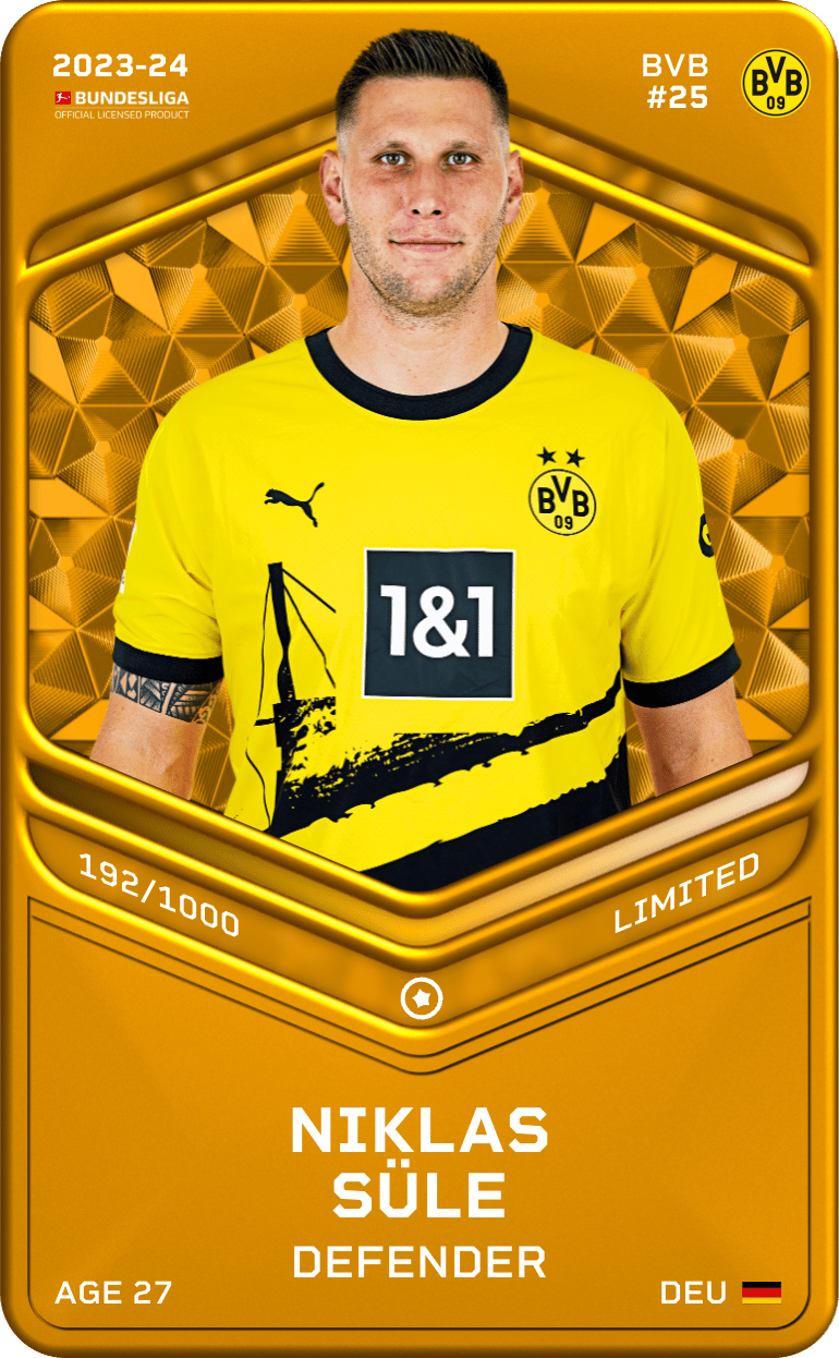 Niklas Süle 2023-24 • Limited 192/1000